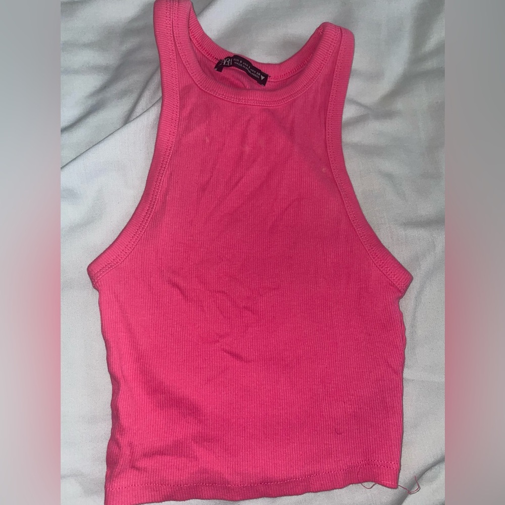 Zara pink tank top